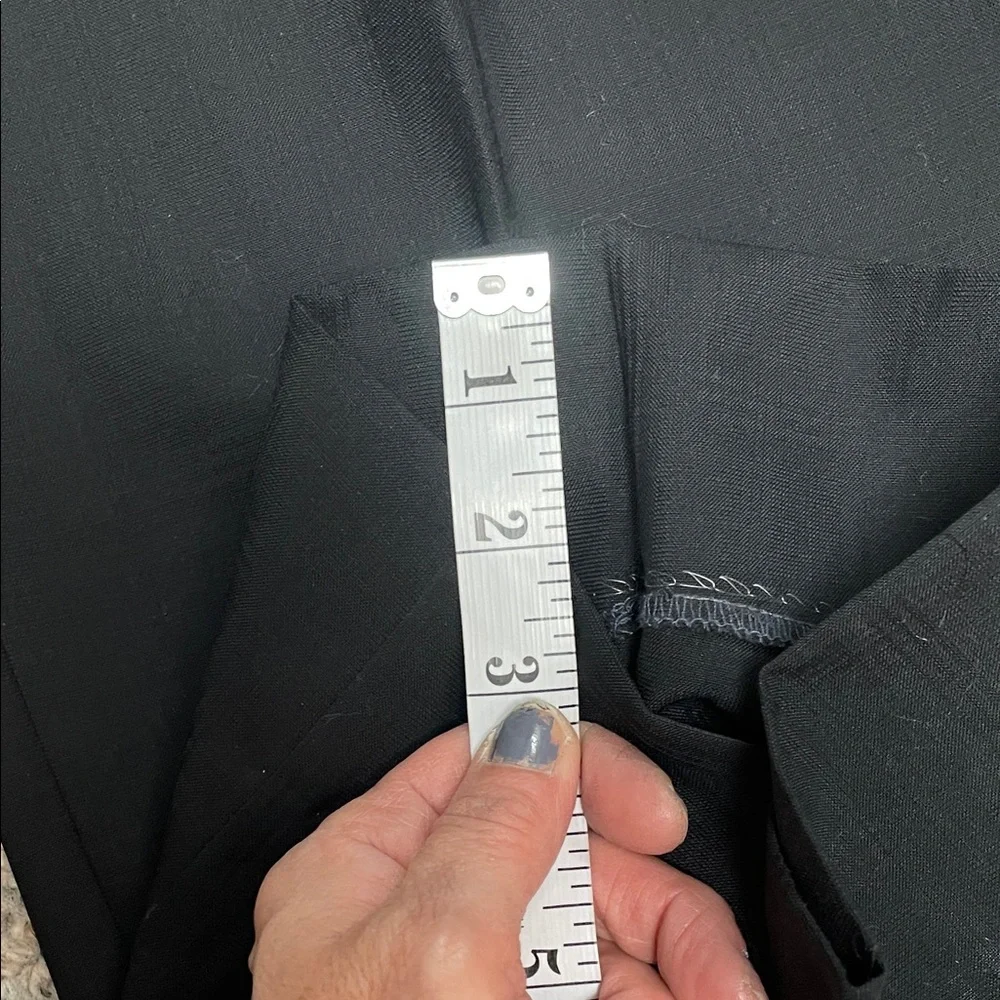 Hugo boss 100% wool Classic Black subtle check accent Men's Suit - Picture 12 of 13